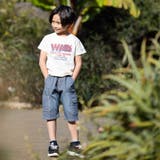 スラブ天竺アメカジロゴTシャツ(100~160cm) | WASK | 詳細画像3