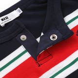 ヘンリーネックカノコマルチボーダーTシャツ(110~160cm) | WASK | 詳細画像13 