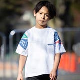 ホワイト | 【接触冷感】天竺ペナントロゴTシャツ(110~160cm) | WASK