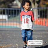 【速乾】Vネックユニフォーム風天竺Tシャツ(110~160cm) | WASK | 詳細画像2