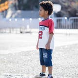 【速乾】Vネックユニフォーム風天竺Tシャツ(110~160cm) | WASK | 詳細画像3
