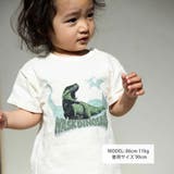 恐竜の愉快な仲間たちスラブ天竺Tシャツ(80~130cm) | WASK | 詳細画像2
