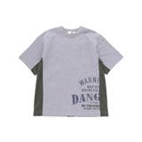 【接触冷感】メッシュ切り替えロゴプリント天竺Tシャツ(110~160cm) | WASK | 詳細画像10 