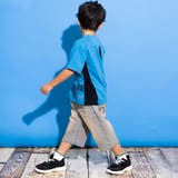 【接触冷感】メッシュ切り替えロゴプリント天竺Tシャツ(110~160cm) | WASK | 詳細画像6 