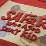 【速乾】アニマルプリントロゴエンボス天竺Tシャツ(80~140cm) | WASK | 詳細画像11