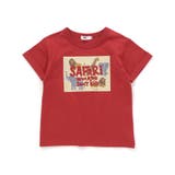 【速乾】アニマルプリントロゴエンボス天竺Tシャツ(80~140cm) | WASK | 詳細画像7