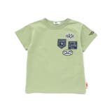グリーン | 【接触冷感】ロゴワッペンTシャツ(100~160cm) | WASK