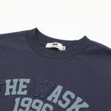 シャツレイヤード風ロゴパッチワークデザインTシャツ | WASK | 詳細画像12
