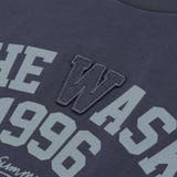 シャツレイヤード風ロゴパッチワークデザインTシャツ | WASK | 詳細画像14
