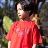 シャツレイヤード風ロゴパッチワークデザインTシャツ | WASK | 詳細画像5