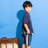 シャツレイヤード風ロゴパッチワークデザインTシャツ | WASK | 詳細画像6