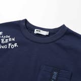 【接触冷感】テープポケットウェーブロゴTシャツ(110~160cm) | WASK | 詳細画像11 