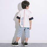 配色パイピングTシャツ(110~160cm) | WASK | 詳細画像2