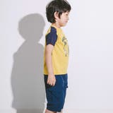 【接触冷感】ビーチバイカラーTシャツ(100~160cm) | WASK | 詳細画像5
