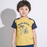 イエロー | 【接触冷感】ビーチバイカラーTシャツ(100~160cm) | WASK