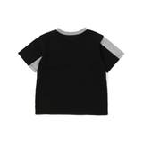 バイカラー切り替えロゴプリントビッグ半袖Tシャツ(100~160cm) | WASK | 詳細画像10