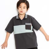 ハーフジップパイル半袖BIGTシャツ(110~160cm) | WASK | 詳細画像4