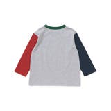 カラフル袖ロゴプリントロング長袖Tシャツ(100~160cm) | WASK | 詳細画像13