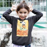 ブラック | 【Disney(ディズニー)】ドロストBIGTシャツ | WASK