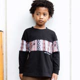 ネイティブ柄プリントTシャツ(110~160cm) | WASK | 詳細画像1