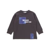 デニム風プリントバスク天竺BIGTシャツ(110~160cm) | WASK | 詳細画像6 