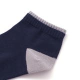 カレッジロゴ+ロゴ柄2Pショートソックス(15~24cm) | WASK | 詳細画像5