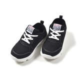 メッシュゴム紐スニーカー(17~21cm) | WASK | 詳細画像1 