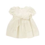 【日本製】シルデューサテン×オーガンジーパールベルトブルマ付きドレスベビー(70… | Tartine et Chocolat | 詳細画像18 