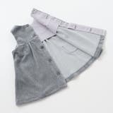 【日本製】バラ刺しゅうベロアワンピースブルマ付きベビー(70-90cm) | Tartine et Chocolat | 詳細画像14 