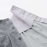 【日本製】バラ刺しゅうベロアワンピースブルマ付きベビー(70-90cm) | Tartine et Chocolat | 詳細画像15 