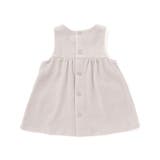 【日本製】バラ刺しゅうベロアワンピースブルマ付きベビー(70-90cm) | Tartine et Chocolat | 詳細画像4 