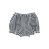 【日本製】バラ刺しゅうベロアワンピースブルマ付きベビー(70-90cm) | Tartine et Chocolat | 詳細画像9 