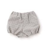 【日本製】【お揃い】チェックフロッキードットワンピースブルマ付きベビー(70~9… | Tartine et Chocolat | 詳細画像6 