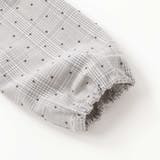 【日本製】【お揃い】チェックフロッキードットワンピースブルマ付きベビー(70~9… | Tartine et Chocolat | 詳細画像9 