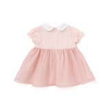 オーガンジー襟付きパフスリーブワンピース＋ブルマセット ベビー(70~90cm) | Tartine et Chocolat | 詳細画像2 