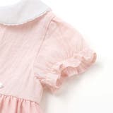 オーガンジー襟付きパフスリーブワンピース＋ブルマセット ベビー(70~90cm) | Tartine et Chocolat | 詳細画像5 
