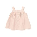 タイプライターピンタックリボンワンピース＋ブルマセット ベビー(70~90cm) | Tartine et Chocolat | 詳細画像2 