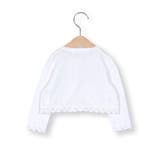 【日本製】ガーター編みカーディガンベビー(70~90cm) | Tartine et Chocolat | 詳細画像2