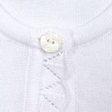 【日本製】ガーター編みカーディガンベビー(70~90cm) | Tartine et Chocolat | 詳細画像3