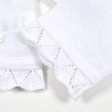 【日本製】ガーター編みカーディガンベビー(70~90cm) | Tartine et Chocolat | 詳細画像6