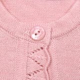 【日本製】ガーター編みカーディガンベビー(70~90cm) | Tartine et Chocolat | 詳細画像8