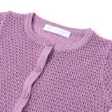 【日本製】【お揃い】ドラロン綿長袖カーディガンベビー(70~90cm) | Tartine et Chocolat | 詳細画像4 