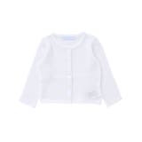 ホワイト | 【日本製】【お揃い】ドラロン綿長袖カーディガンベビー(70~90cm) | Tartine et Chocolat