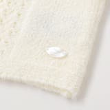 【お揃い】フロント編地の前ボタン長袖カーディガンベビー(70~90cm) | Tartine et Chocolat | 詳細画像10 