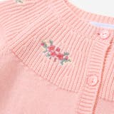 アクリルコットン刺しゅう編地切り替えカーディガンベビー(70~90cm) | Tartine et Chocolat | 詳細画像4 