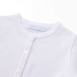 【日本製】【お揃い】ドラロン綿飾り編み長袖カーディガン(70-90cm) | Tartine et Chocolat | 詳細画像3 