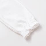 スーピマコットンバイオシルスムース後ろ開きレース襟ブラウスベビー(70~90cm… | Tartine et Chocolat | 詳細画像5 