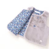 【お揃い】裏リバティ(Leila)ファーベストベビー(60~90cm) | Tartine et Chocolat | 詳細画像10