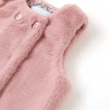 【お揃い】裏リバティ(Leila)ファーベストベビー(60~90cm) | Tartine et Chocolat | 詳細画像4