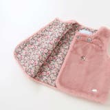 【お揃い】裏リバティ(Leila)ファーベストベビー(60~90cm) | Tartine et Chocolat | 詳細画像6